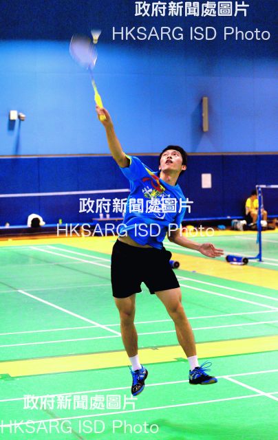 Angus Ng Ka-long took the men's singles crown at the Hong Kong Open Badminton Championships in November.