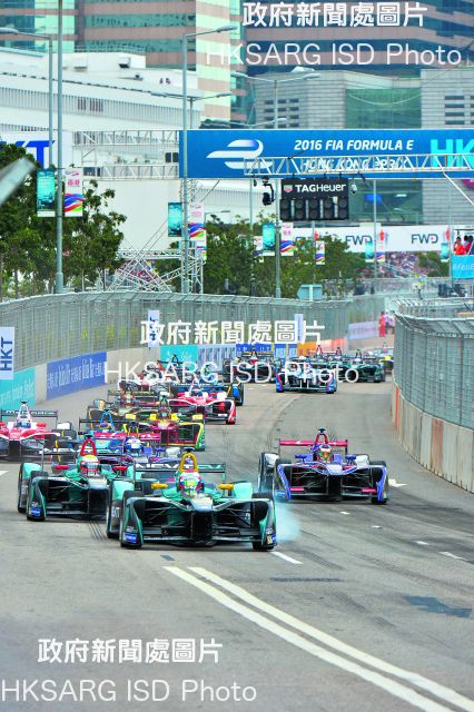 The world's first fully electric racing series charged into the city in October for the inaugural FIA Formula E Championship Hong Kong ePrix.