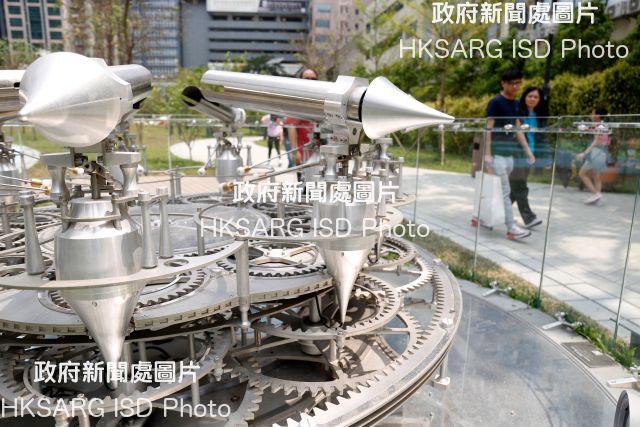 InPARK (also known as Tsun Yip Street Playground) in Kwun Tong, featuring an open-air gallery showcasing industrial culture and art installations, opened last month.