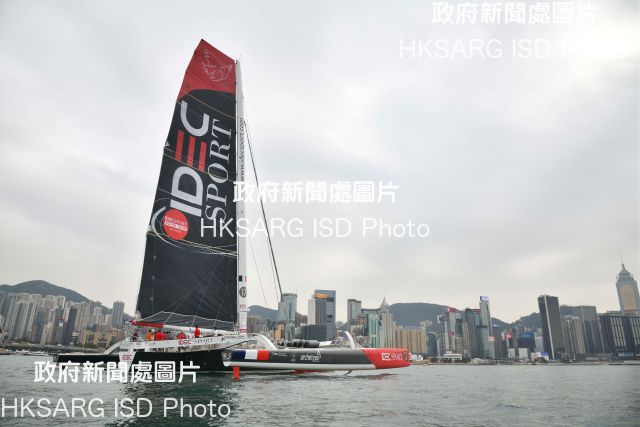After winning the round-the-world Jules Verne Trophy in 2017 and a victory in the 2018 Route du Rhum, the IDEC SPORT maxi-trimaran and her skipper, Francis Joyon, are widening their horizons with a brand-new programme called the IDEC SPORT Asian Tour. The tour will attempt to smash six records, including five brand new race courses between Europe and Asia. 

The boat arrived in Hong Kong (Jan 17) to embark on Stage 3 of this remarkable Asian tour, when IDEC SPORT tackles the legendary Clipper Route record between Hong Kong and London.