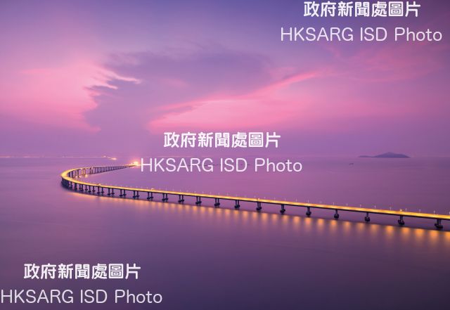The 55km Hong Kong-Zhuhai-Macao Bridge is the longest bridge-tunnel sea crossing in the world.